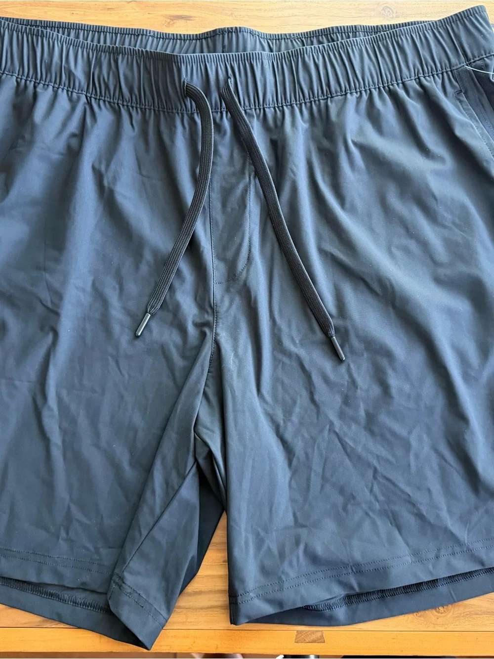adidas Men's Black Athletic Drawstring Training Shorts